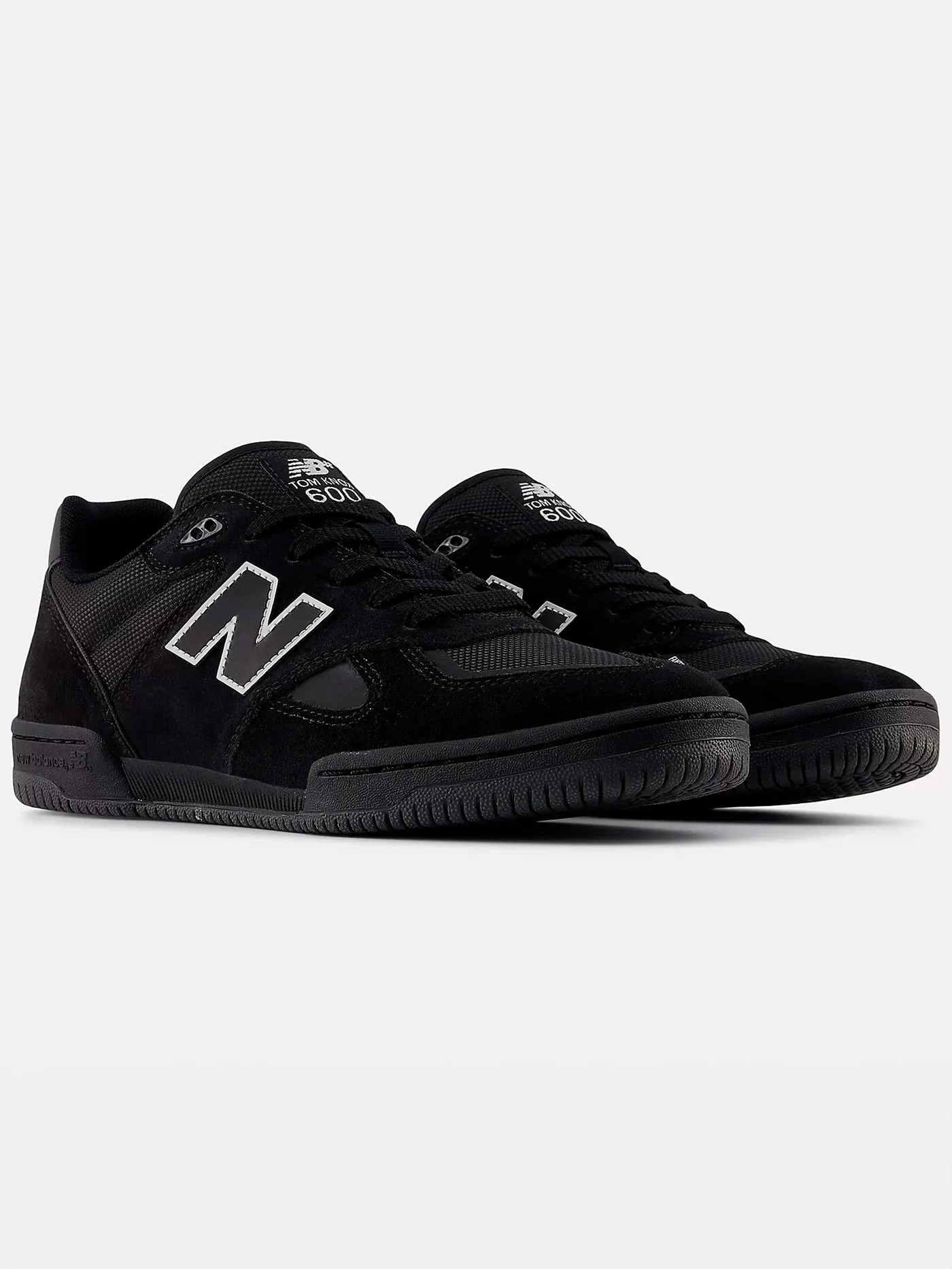 600 Tom Knox Black/Black Shoes