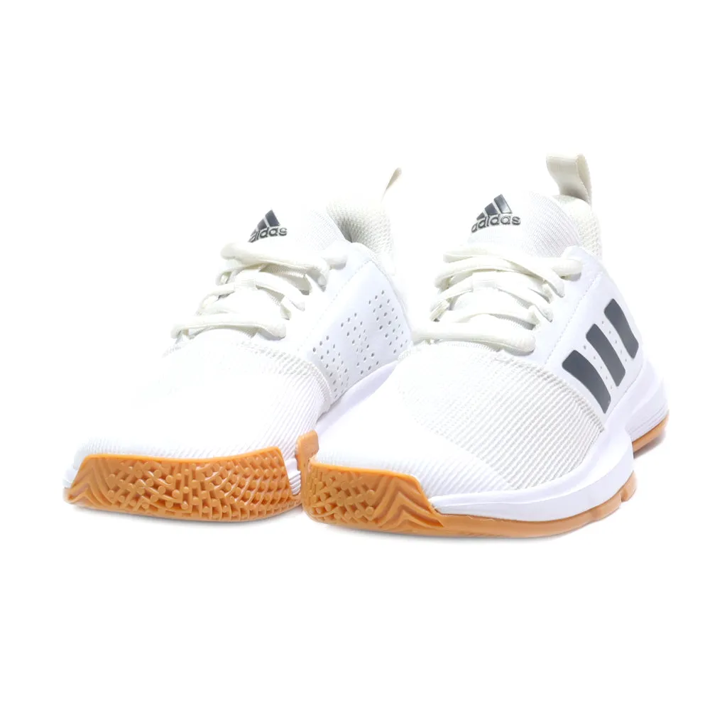 Adidas Essence Sport Shoes Leather White Colour For Women