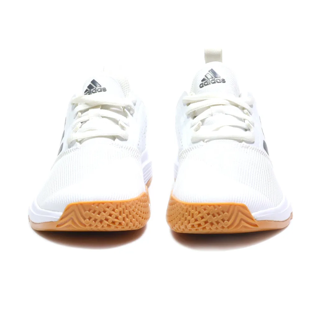 Adidas Essence Sport Shoes Leather White Colour For Women