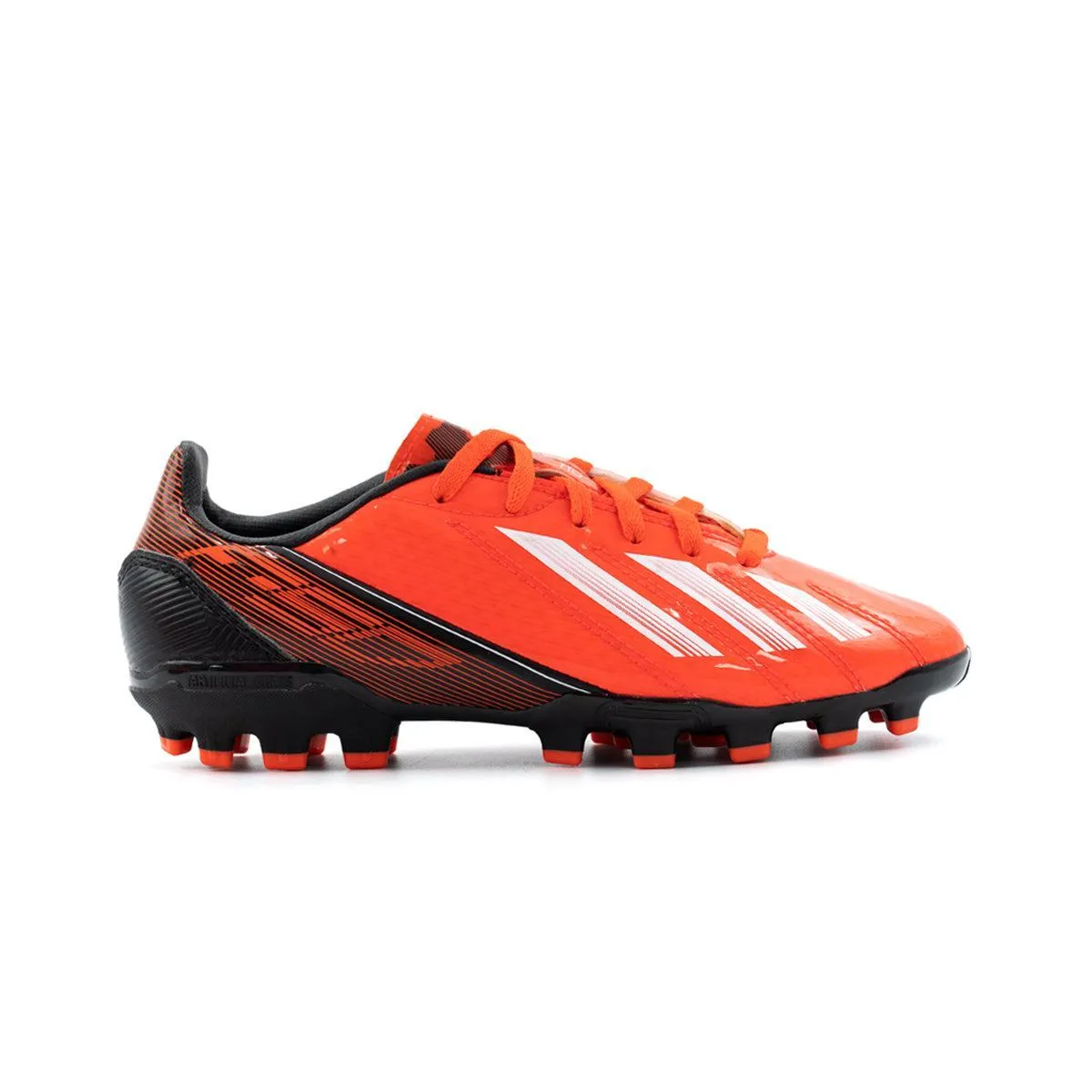 Adidas F50 Adizero Sport Shoes Leather Orange Colour For Kids