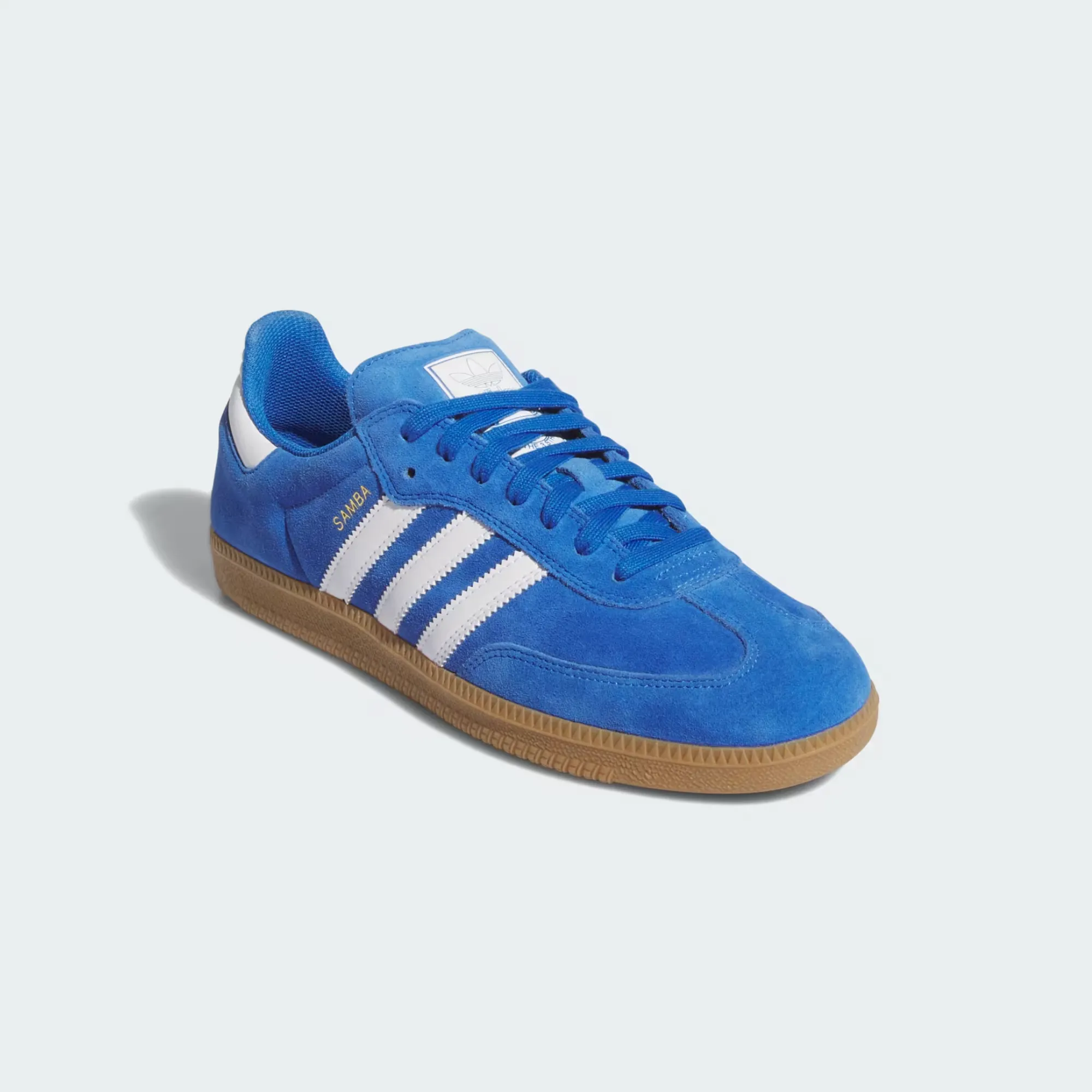 ADIDAS SAMBA ADV BLUE BIRD / CLOUD WHITE / GOLD METALLIC
