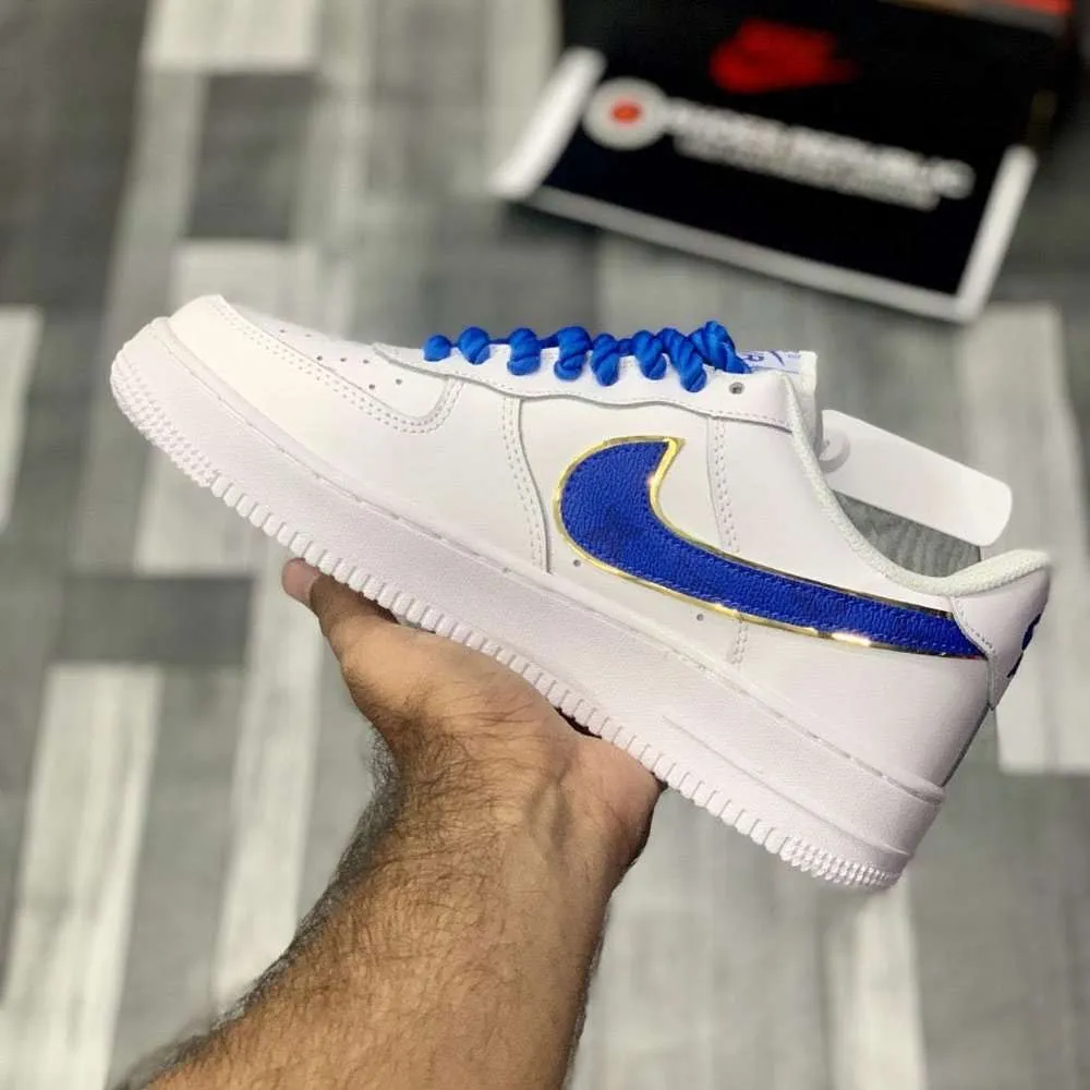 AF-1 Custom Lo-Vi Rope (Blue) | Create Your Style with Rope Laces