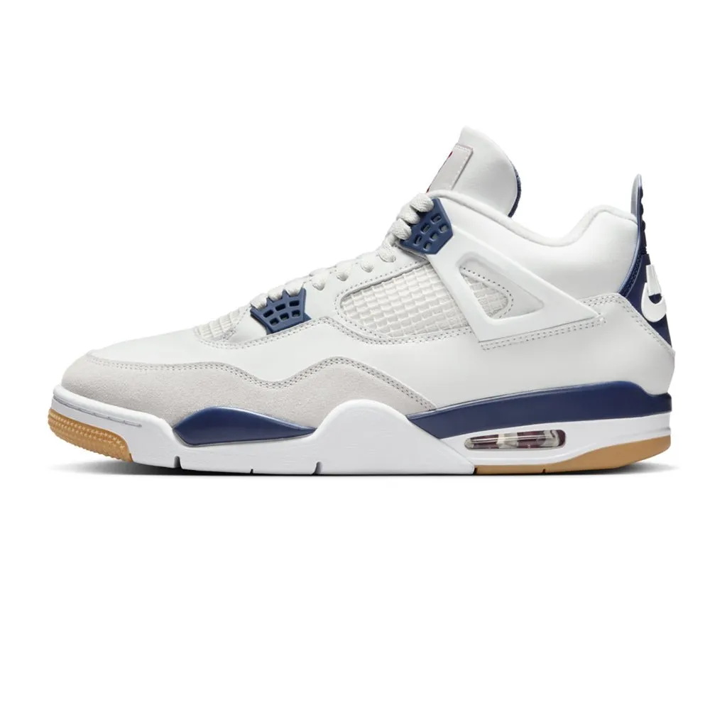 Air Jordan 4 - Summit White/White-Navy-Neutral Grey