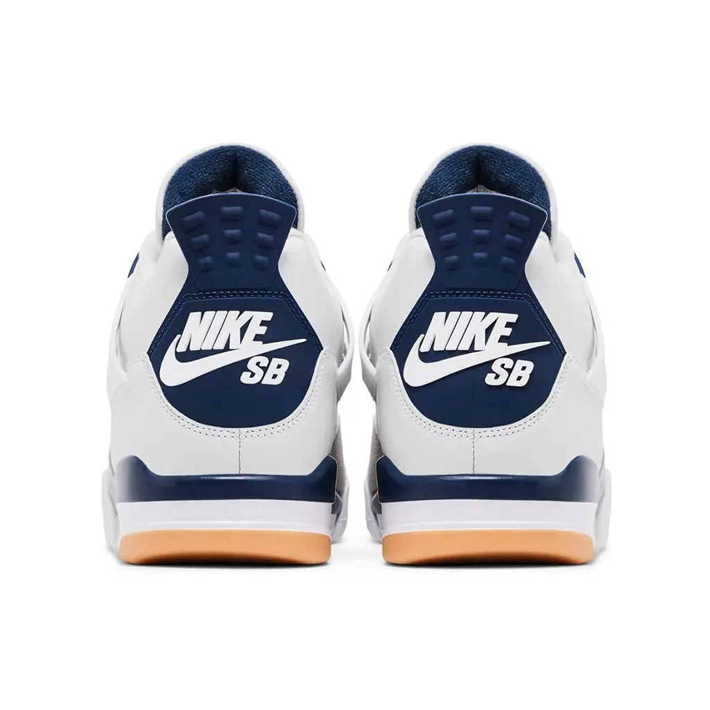 Air Jordan 4 - Summit White/White-Navy-Neutral Grey