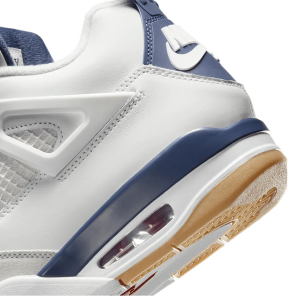 Air Jordan 4 - Summit White/White-Navy-Neutral Grey
