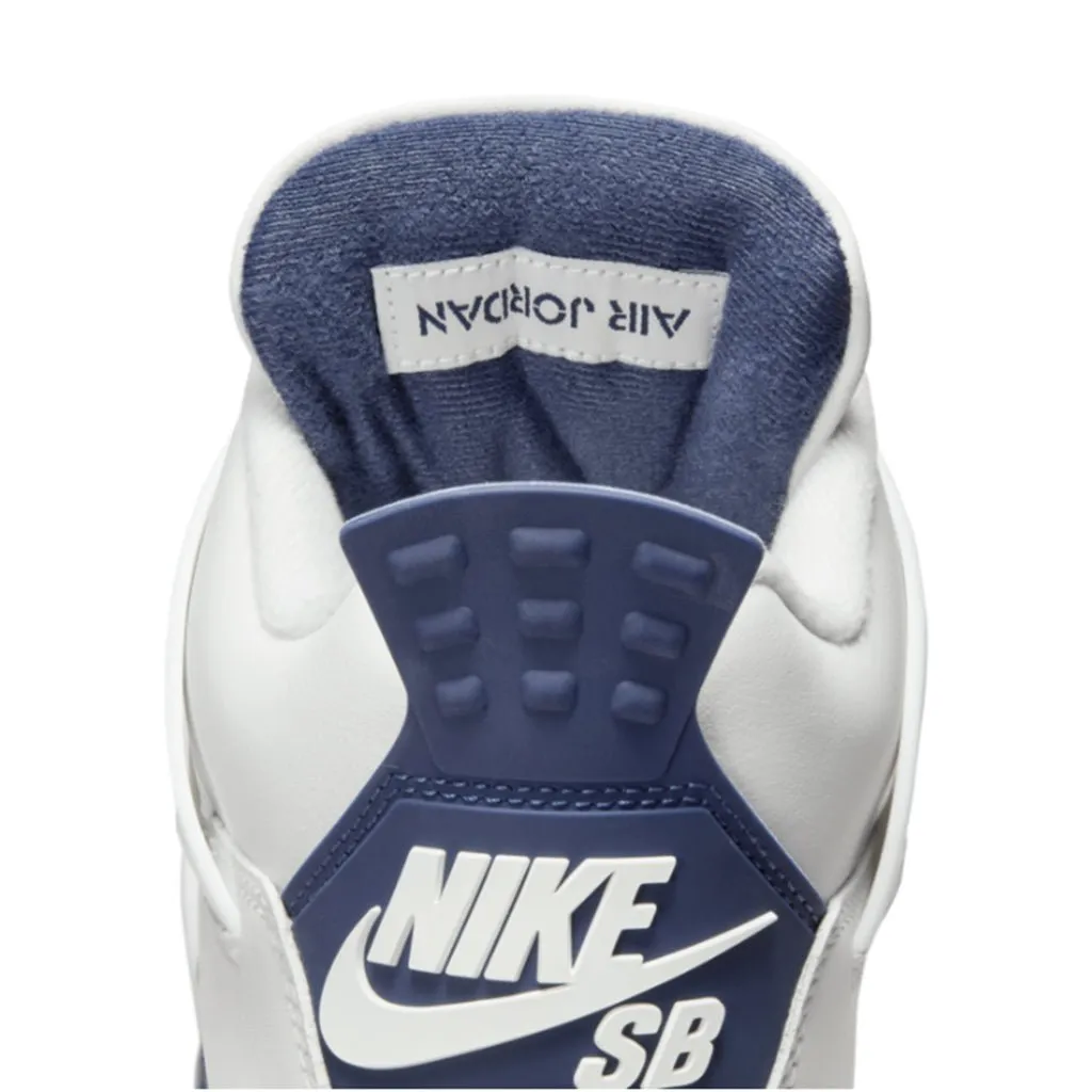Air Jordan 4 - Summit White/White-Navy-Neutral Grey