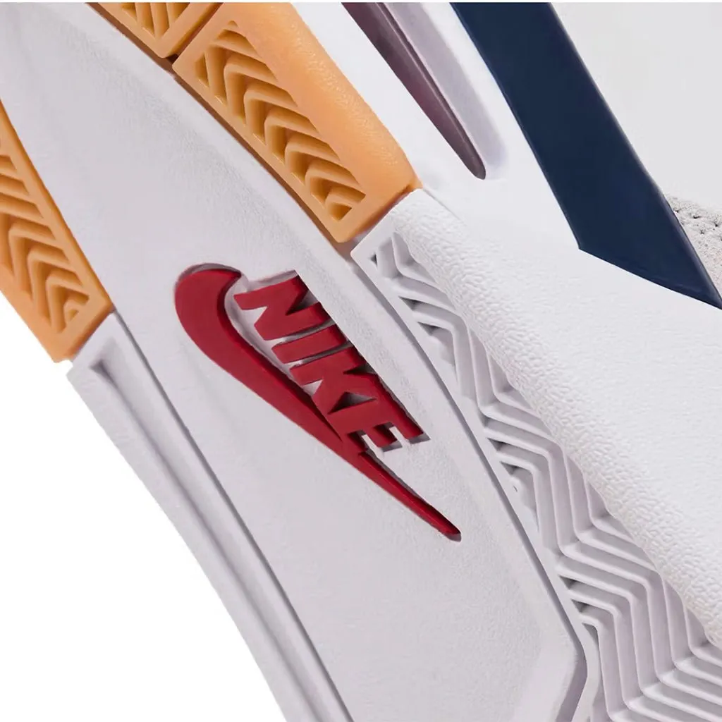 Air Jordan 4 - Summit White/White-Navy-Neutral Grey