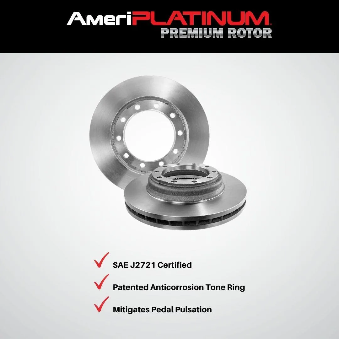 AmeriPro Premium Ceramic Pads Parking Brake Shoes for Hyundai Santa Fe 2007-2009
