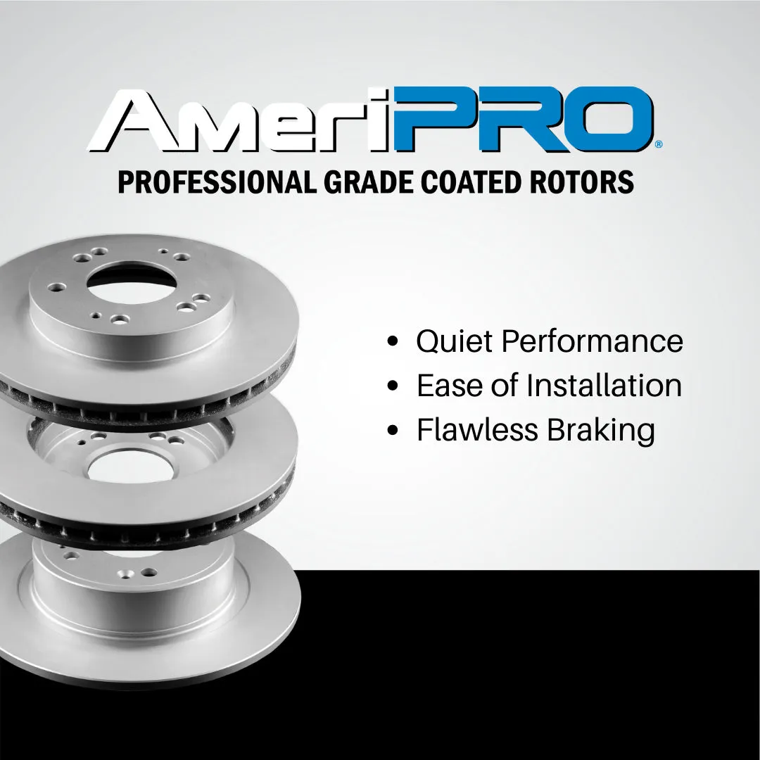AmeriPro Premium Ceramic Pads Parking Brake Shoes for Hyundai Santa Fe 2007-2009