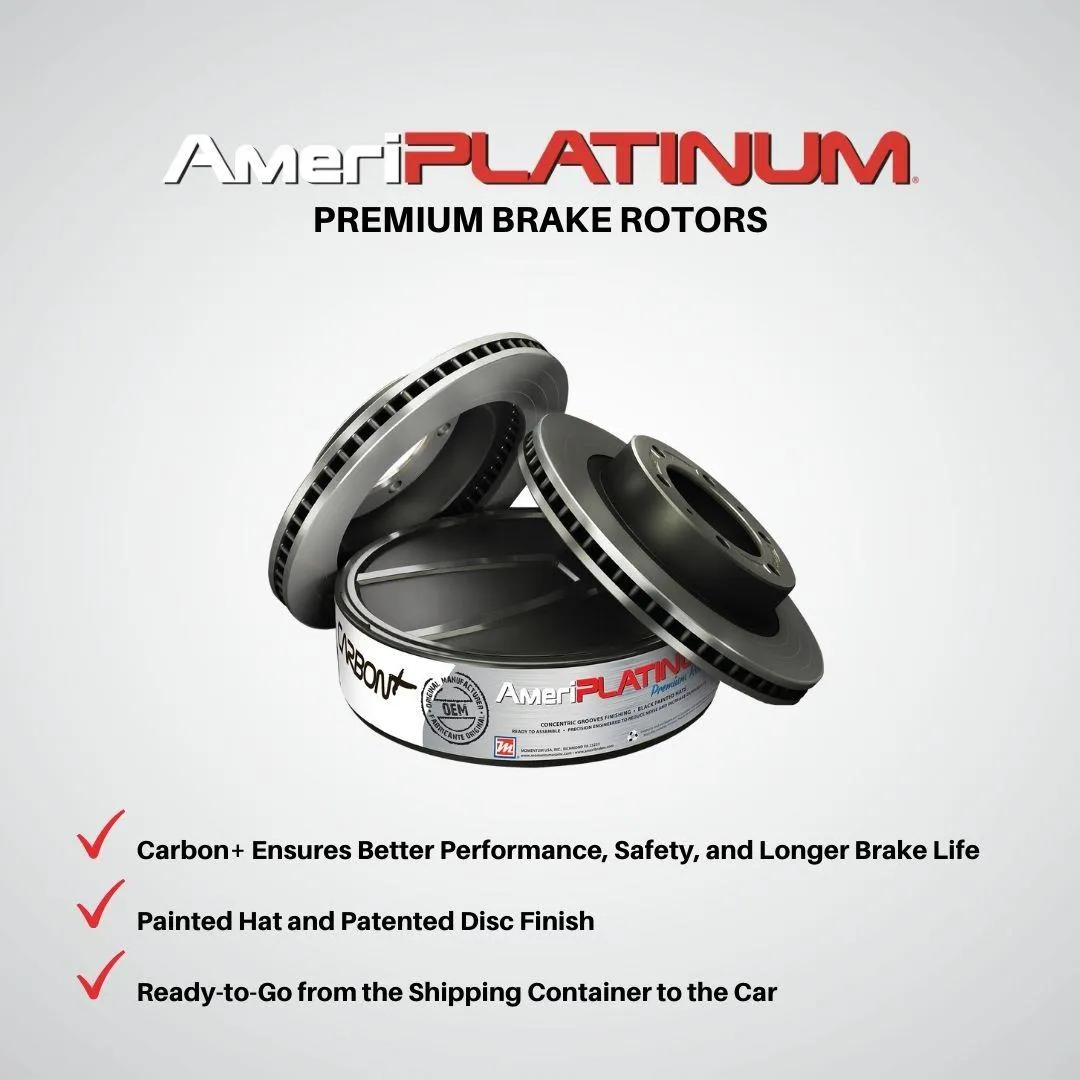 AmeriPro Premium Ceramic Pads Parking Brake Shoes for Hyundai Santa Fe 2007-2009