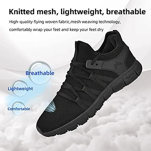 AOE Womens Walking Running Shoes Ultra Lightweight Breathable Mesh Tennis Shoes Non Slip Athletic Workout Gym Sneakers