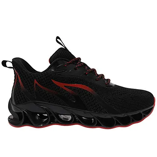 APRILSPRING Women's Running Shoes Tennis Lightweight Breathable Sneakers for Women Black,US 7