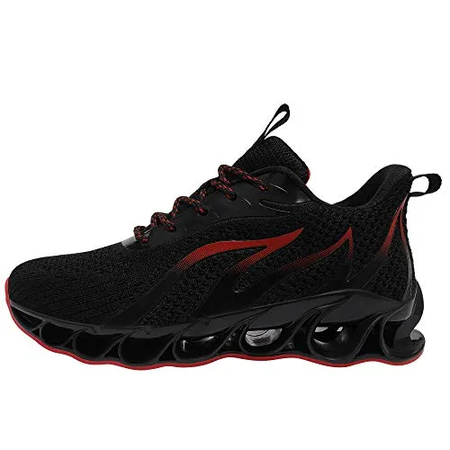 APRILSPRING Women's Running Shoes Tennis Lightweight Breathable Sneakers for Women Black,US 7