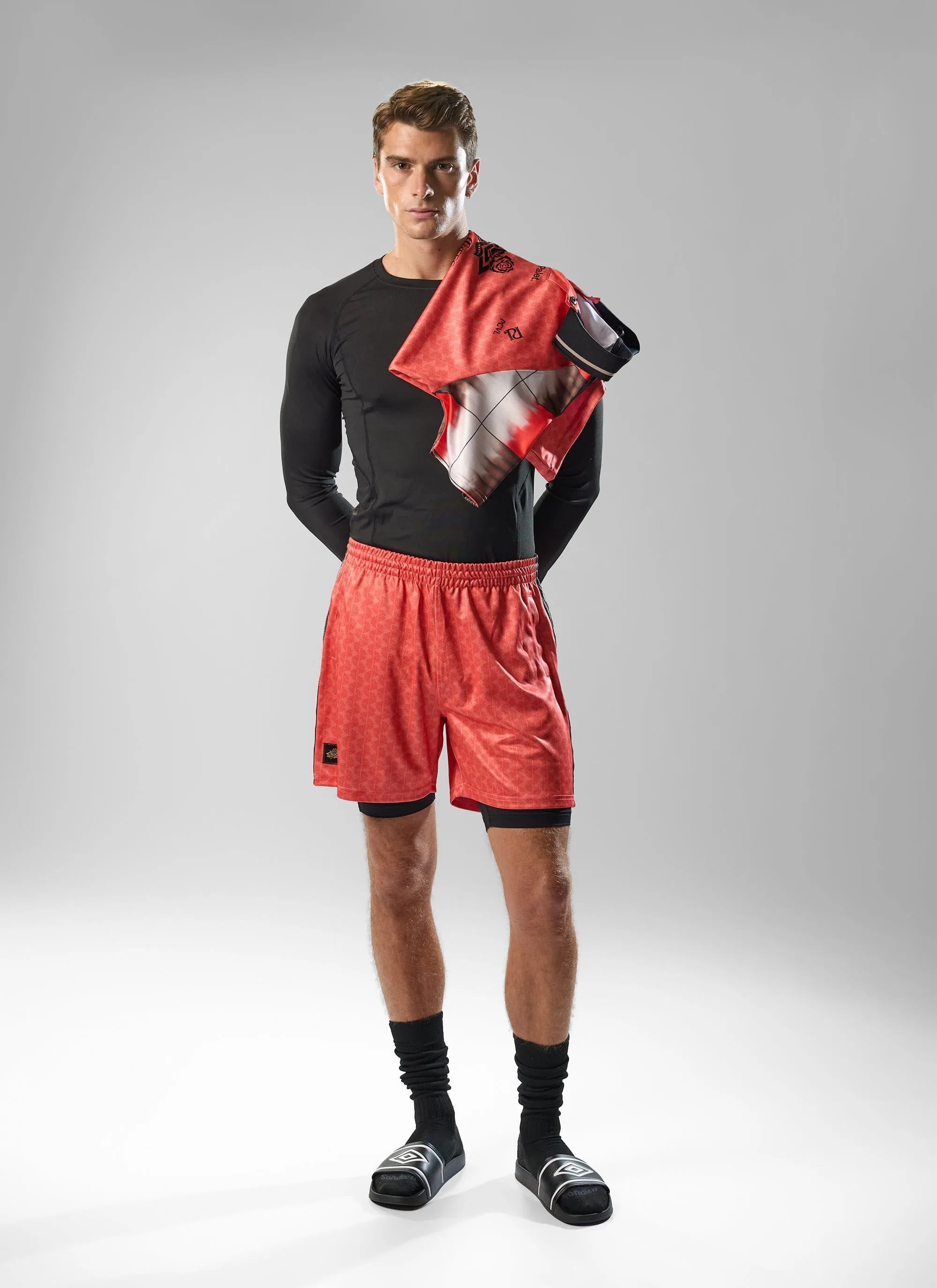 Away Football Shorts | Umbro x Percival | Multi