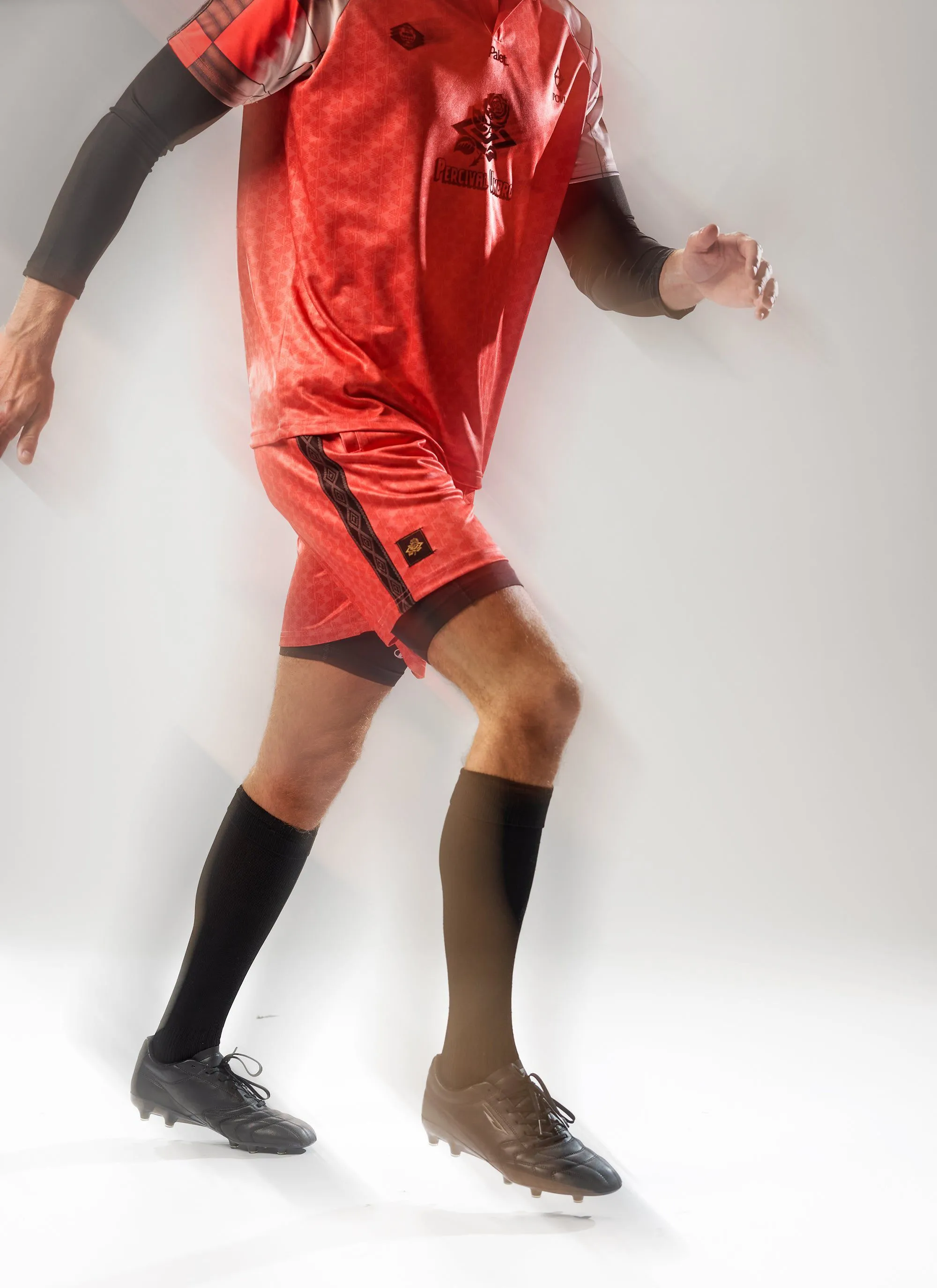 Away Football Shorts | Umbro x Percival | Multi