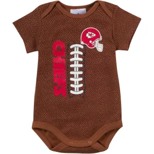 Baby Chiefs Fan Pigskin Onesie (only 6-12M Left)