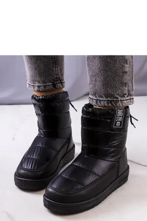 Black snow boots from Big Star