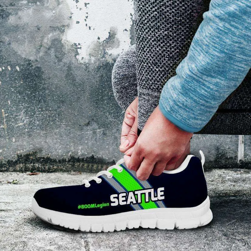 #BOOMLegion Seattle Fan Mesh Fabric Running Shoes
