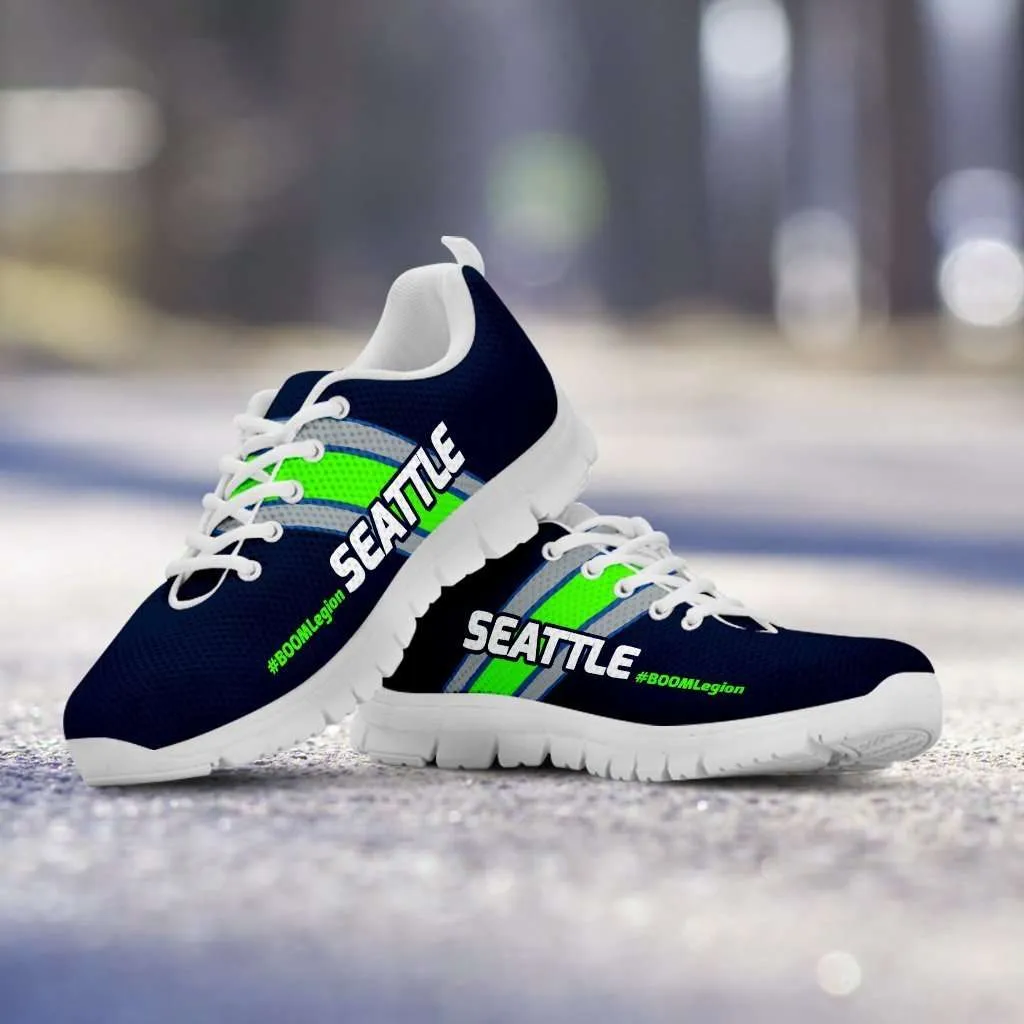 #BOOMLegion Seattle Fan Mesh Fabric Running Shoes