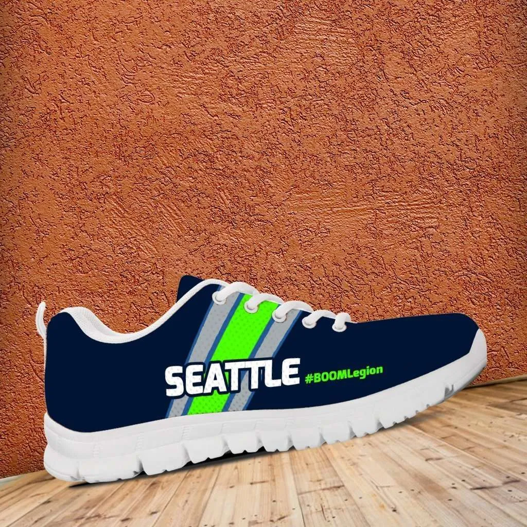 #BOOMLegion Seattle Fan Mesh Fabric Running Shoes