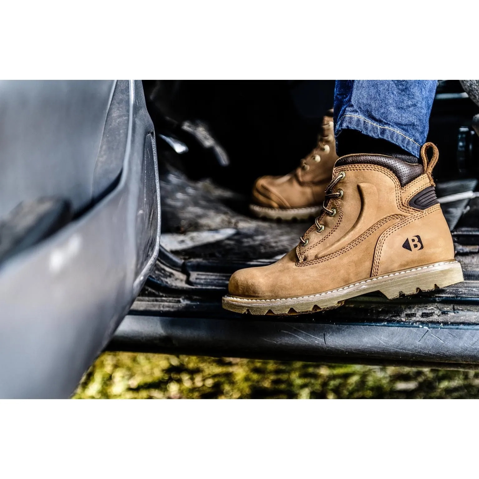 Buckbootz B2800 Non-Safety Boots Goodyear Welted Buckler Boots