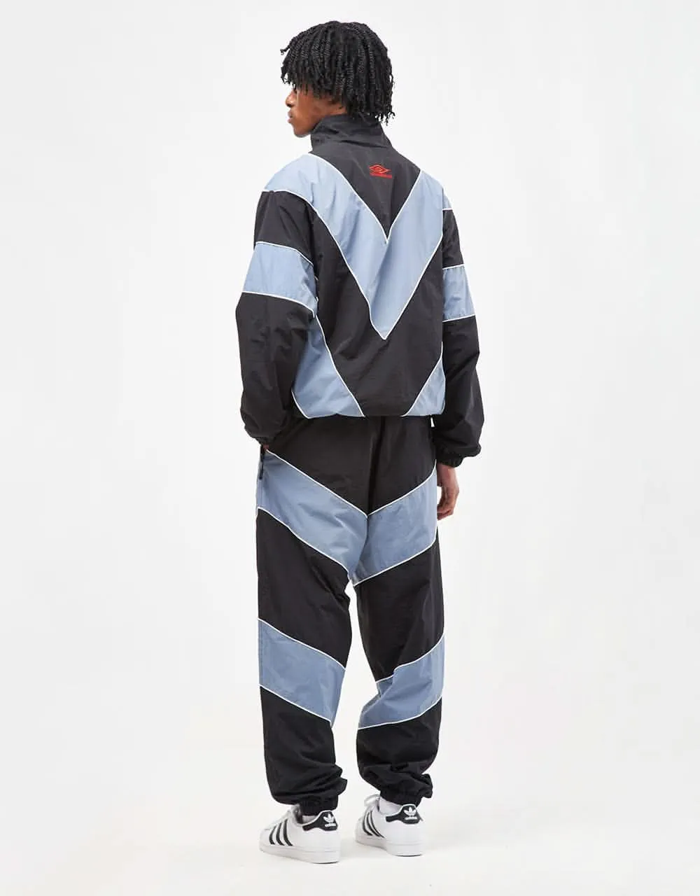 Butter Goods x Umbro Diamond Tracksuit Jacket - Black/Slate