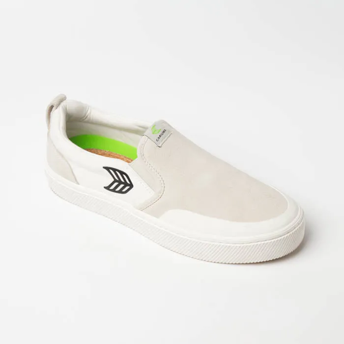 Cariuma Slip-On Skate Pro Off-White Vintage/Black (In Store Pickup Only)