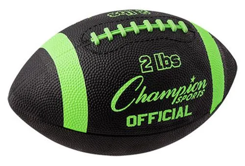 Champion Sports 2 LB Size Weighted Football Trainer