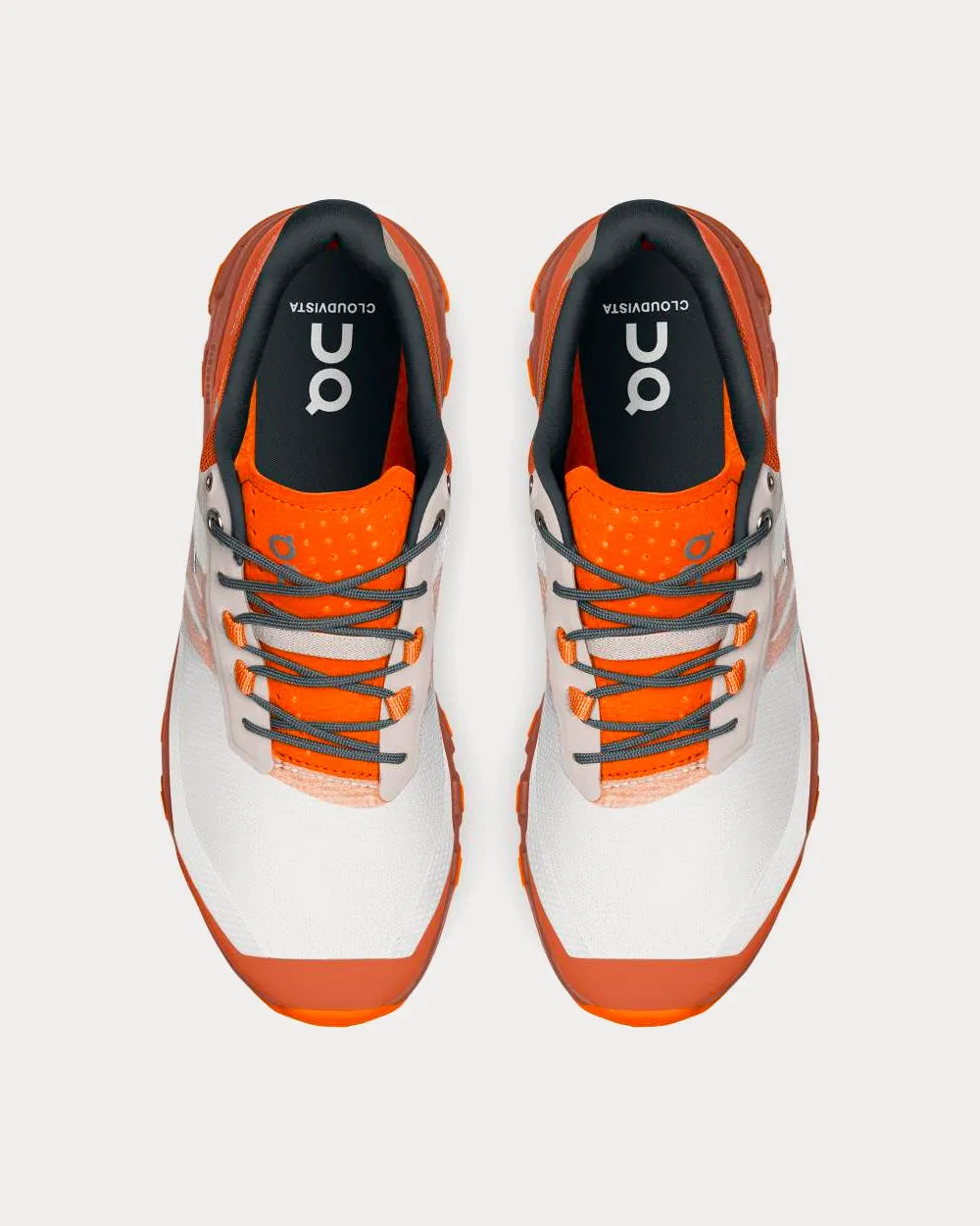 Cloudvista White / Rust Running Shoes