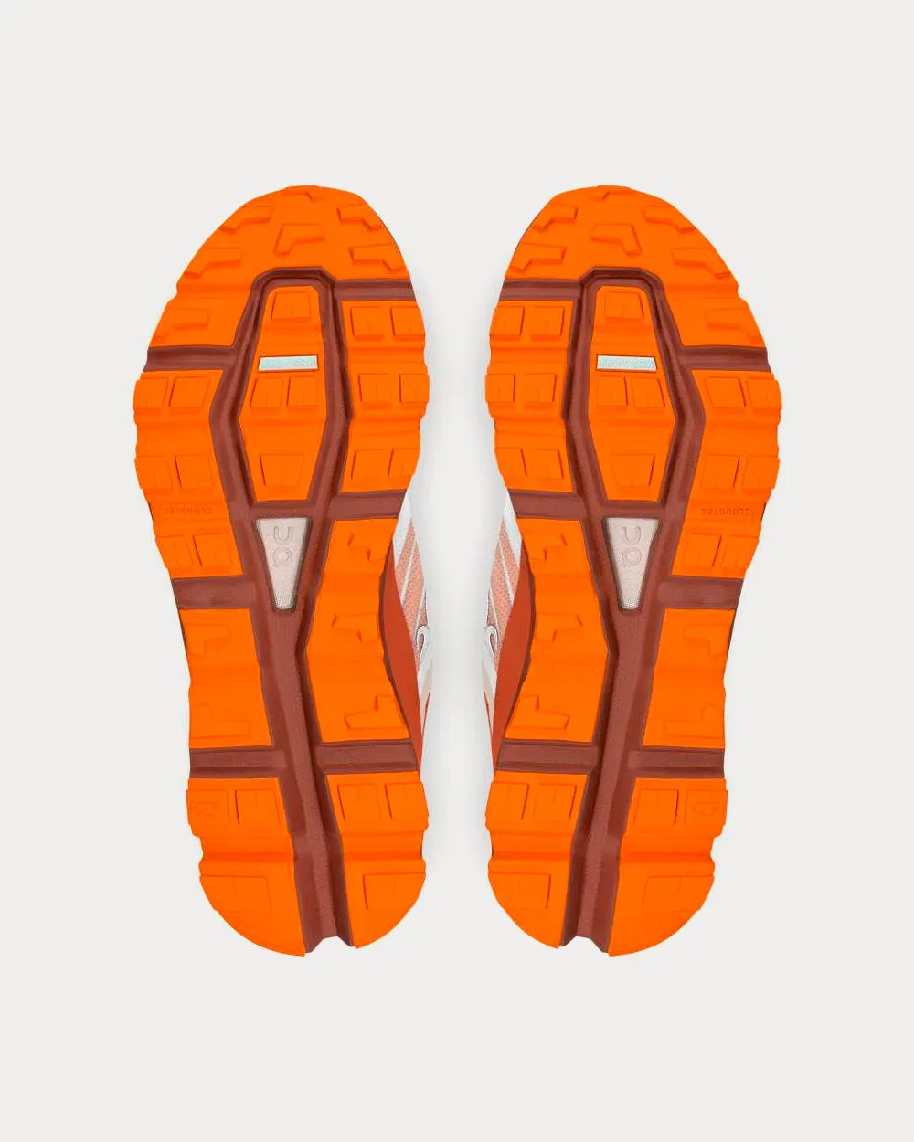 Cloudvista White / Rust Running Shoes