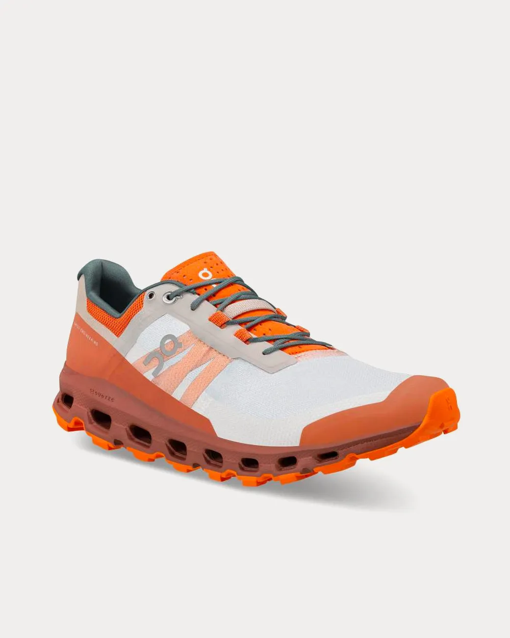 Cloudvista White / Rust Running Shoes
