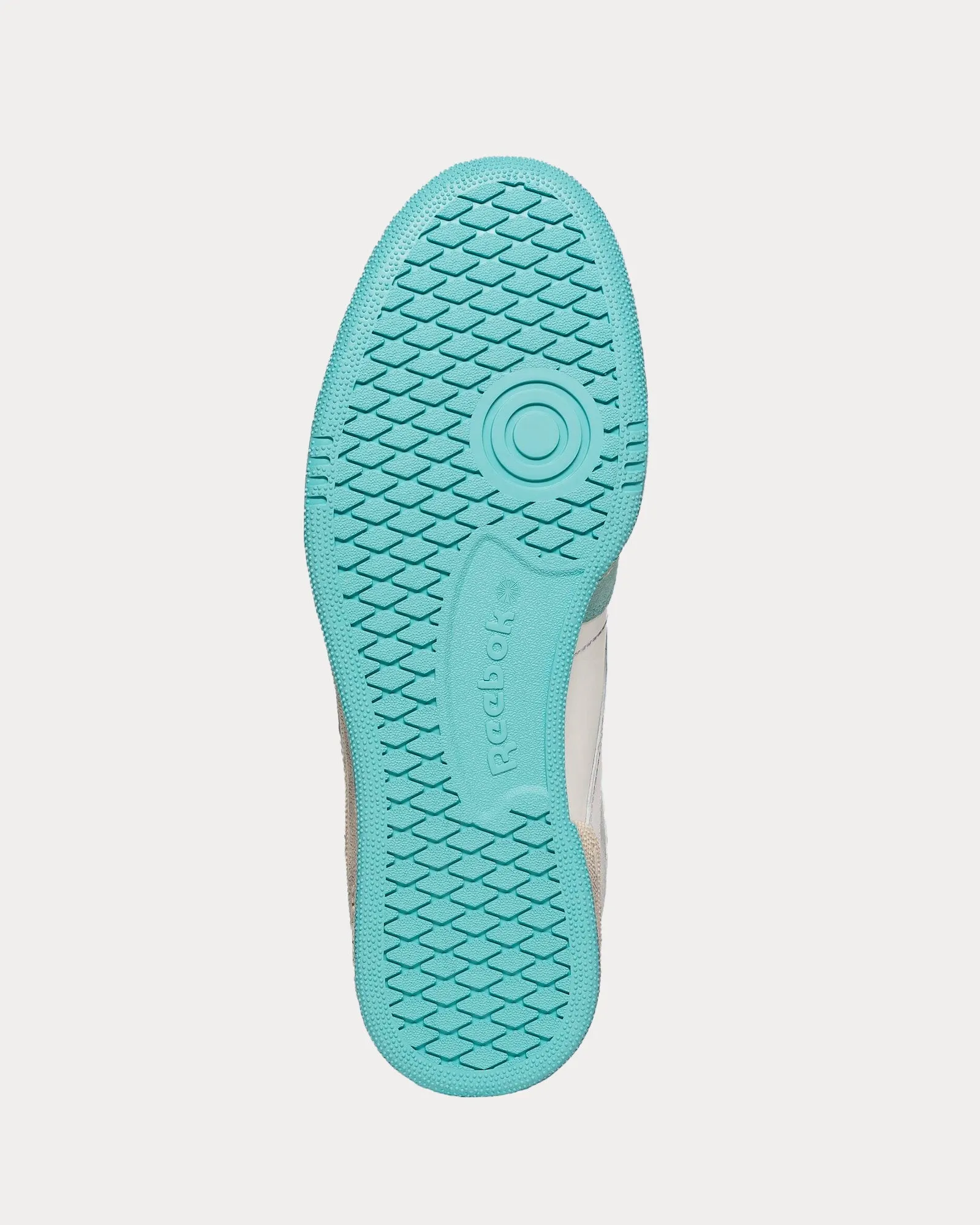 Club C Vintage Leather White / Light Blue Low Top Sneakers