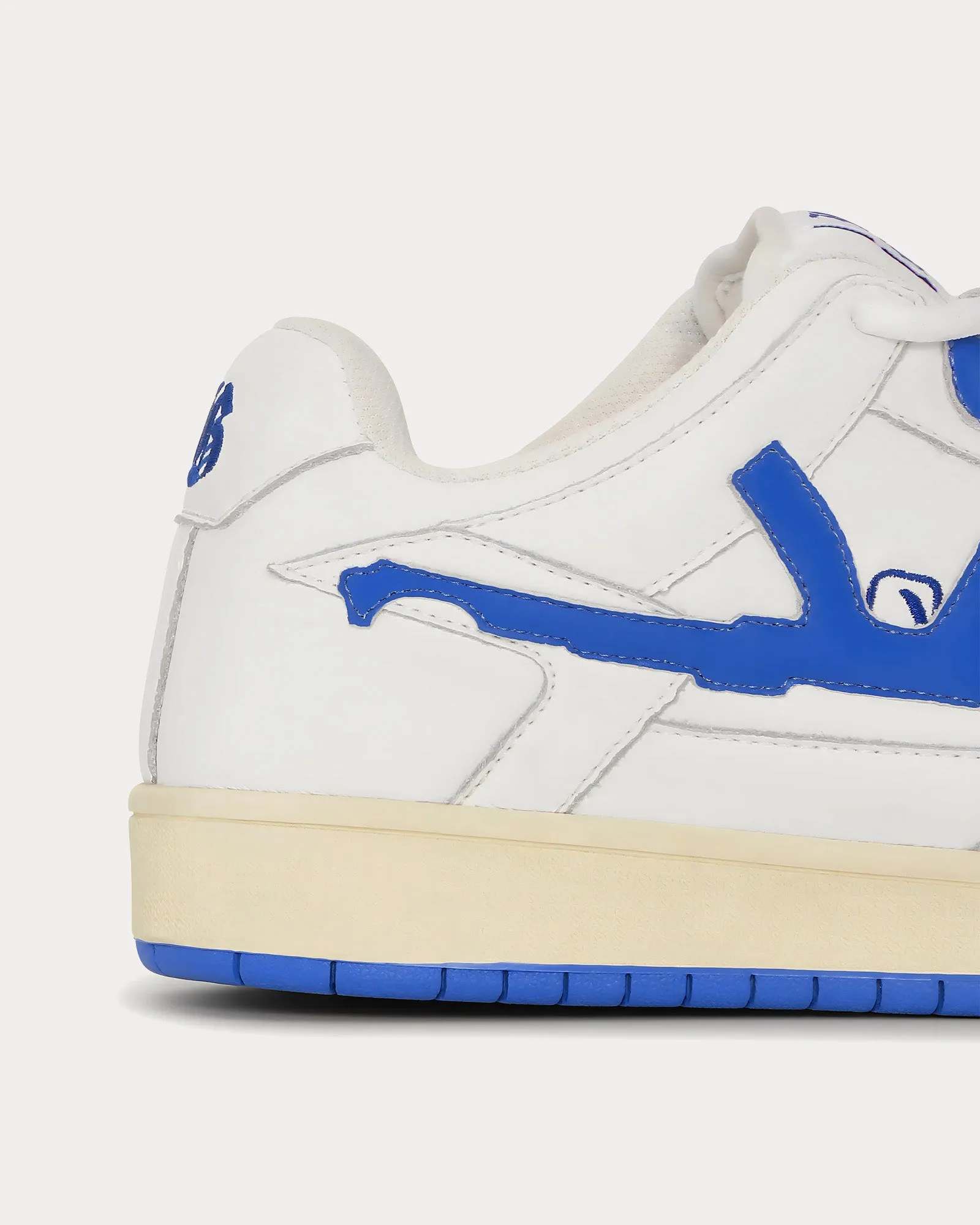 Cobalt Breeze White / Dark Blue Low Top Sneakers