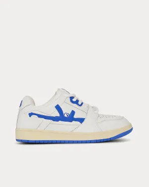 Cobalt Breeze White / Dark Blue Low Top Sneakers