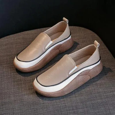Comfort And Performance Chunky Slip On Shoes