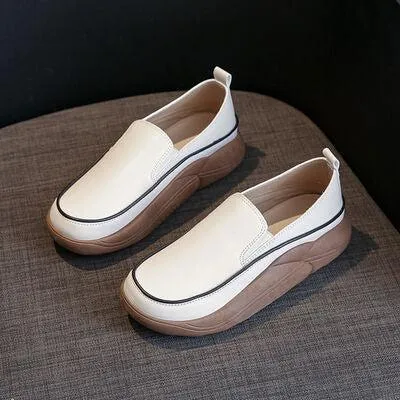 Comfort And Performance Chunky Slip On Shoes