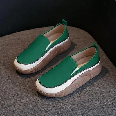 Comfort And Performance Chunky Slip On Shoes
