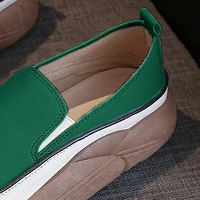 Comfort And Performance Chunky Slip On Shoes
