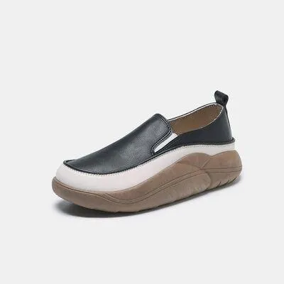 Comfort And Performance Chunky Slip On Shoes