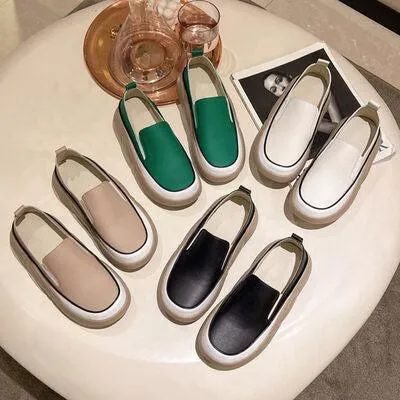Comfort And Performance Chunky Slip On Shoes