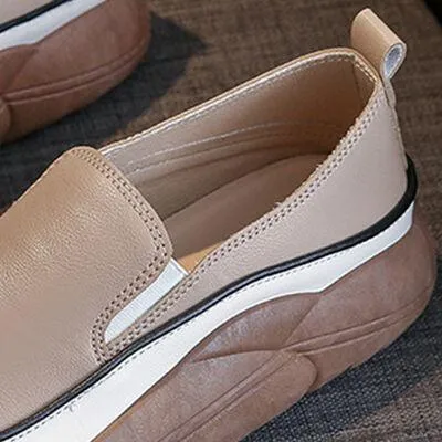 Comfort And Performance Chunky Slip On Shoes