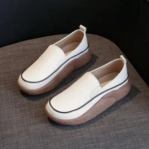 Comfort And Performance Chunky Slip On Shoes