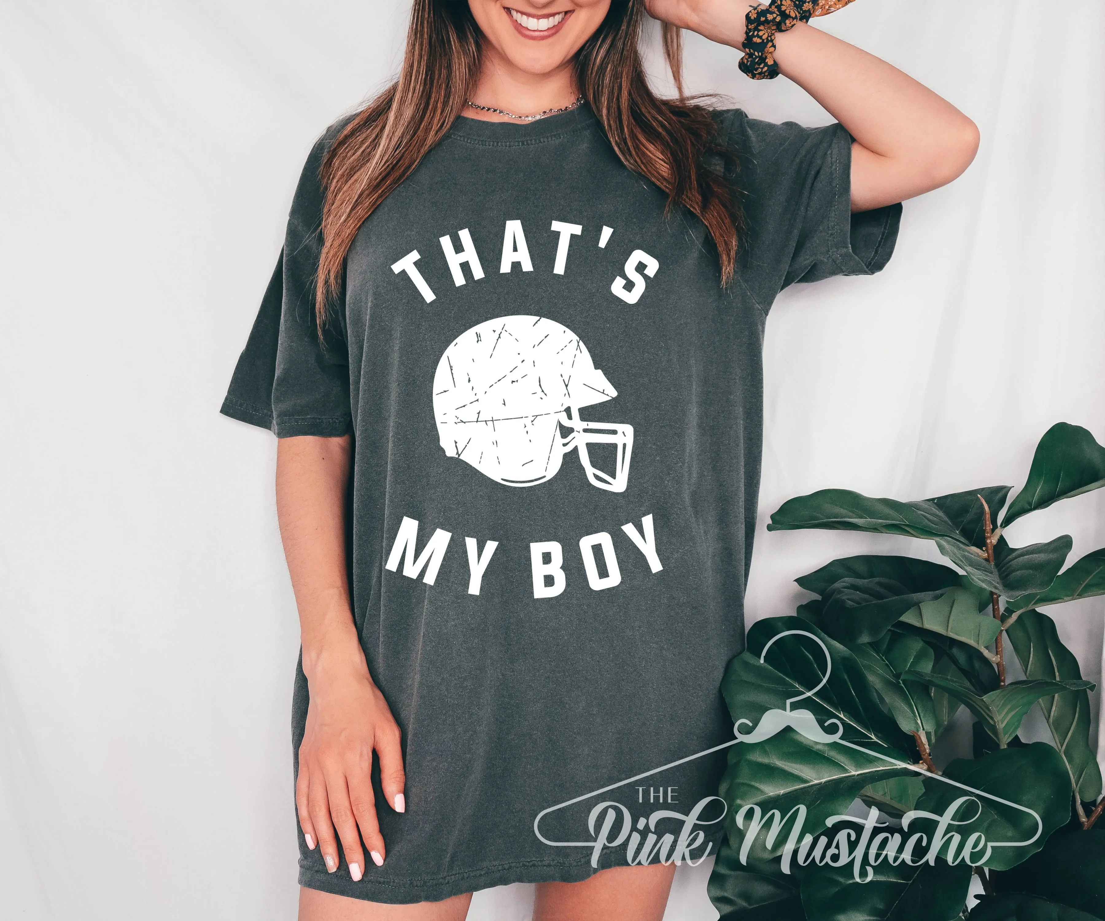 Comfort Colors That's My Boy Football Tee/ Multiple Colors