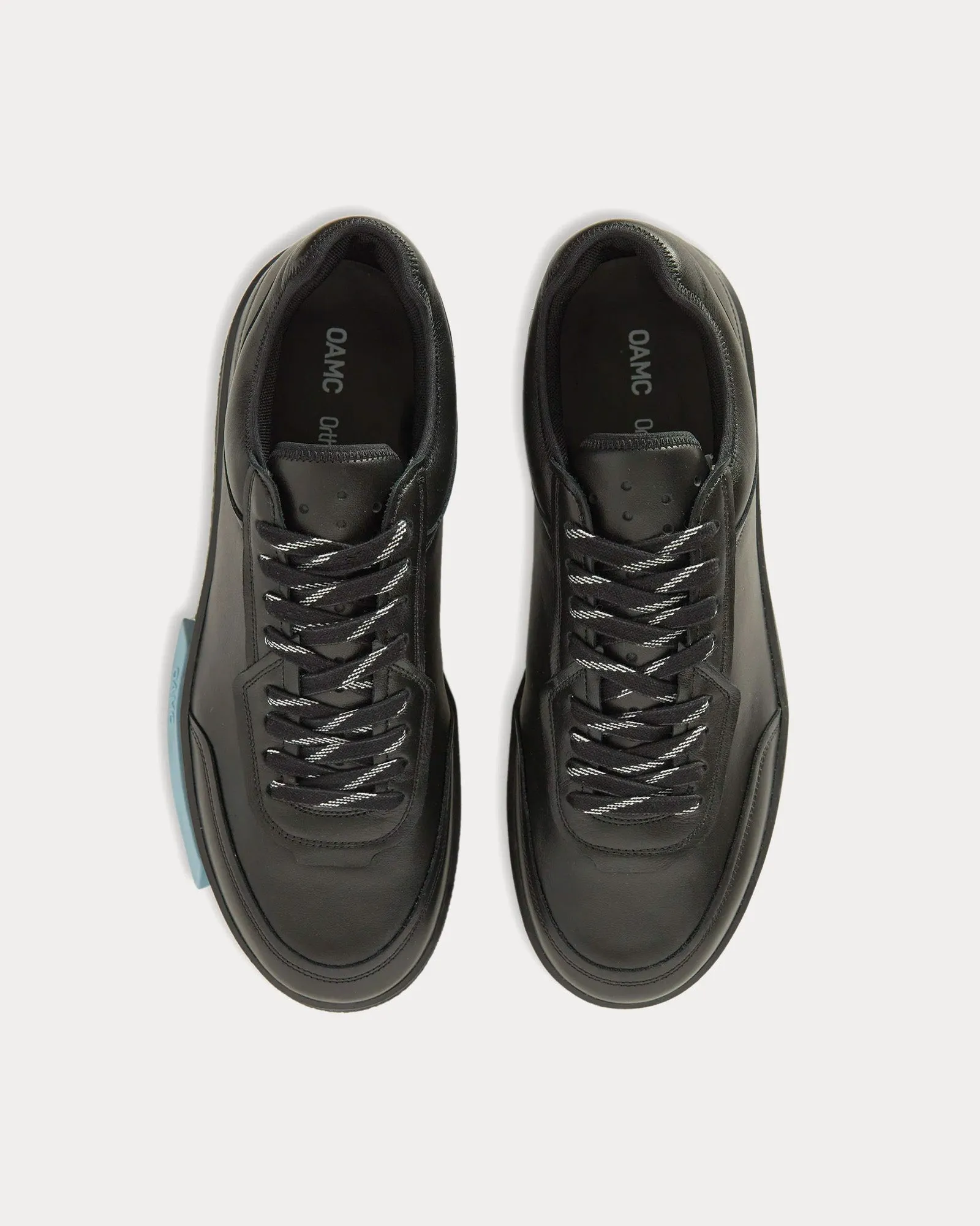 Cosmos Cupsole Black / Blue Low Top Sneakers