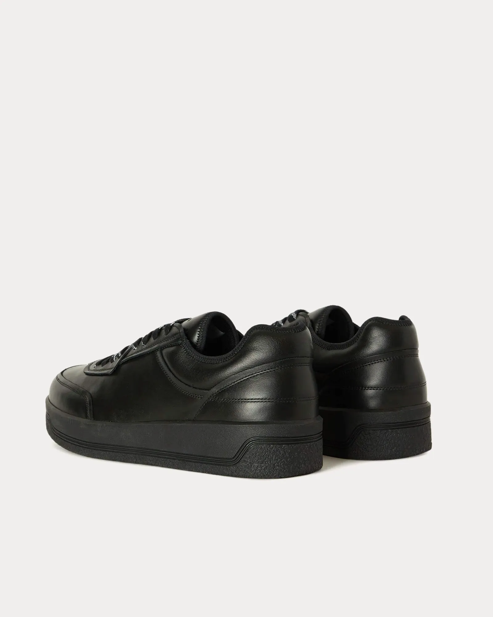 Cosmos Cupsole Black / Blue Low Top Sneakers