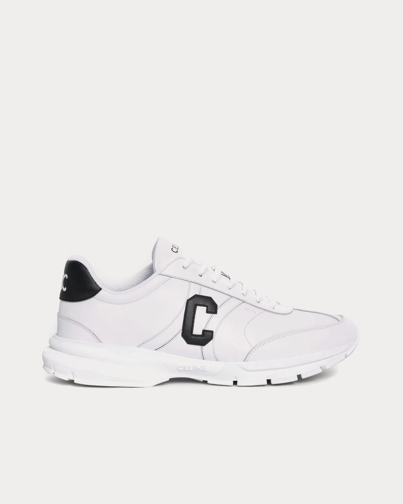 CR-02 Runner Optic White / Black Low Top Sneakers