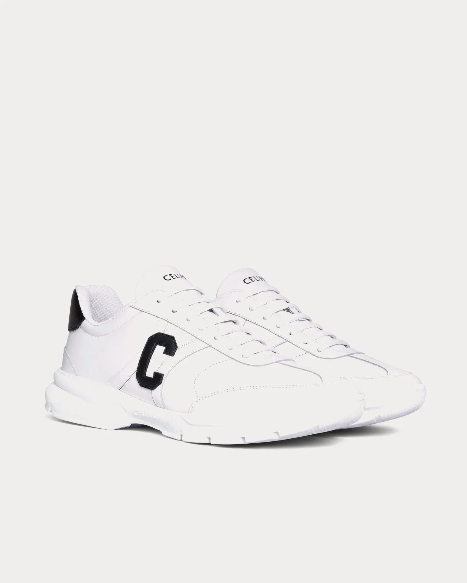 CR-02 Runner Optic White / Black Low Top Sneakers