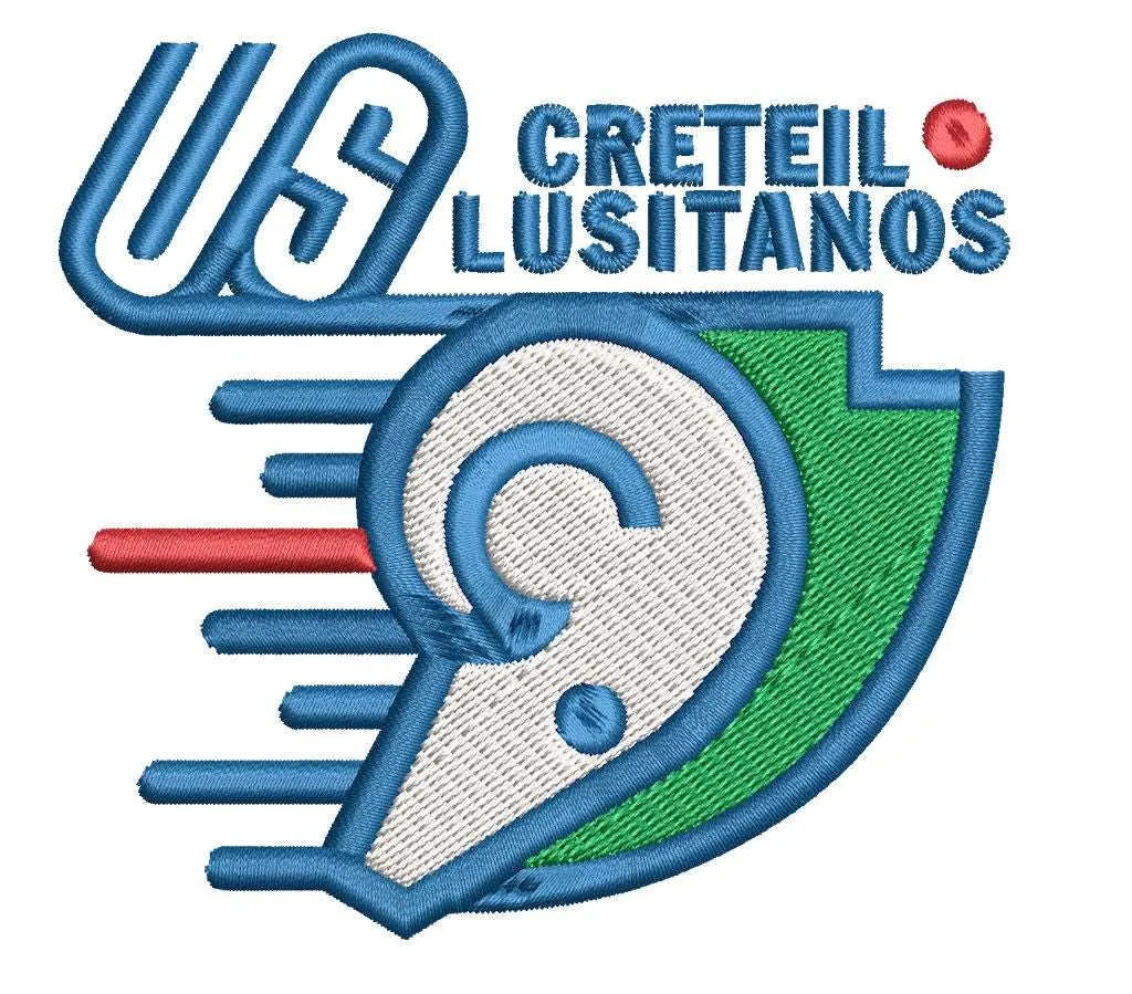 Creteil Football Team: Embroidery Design