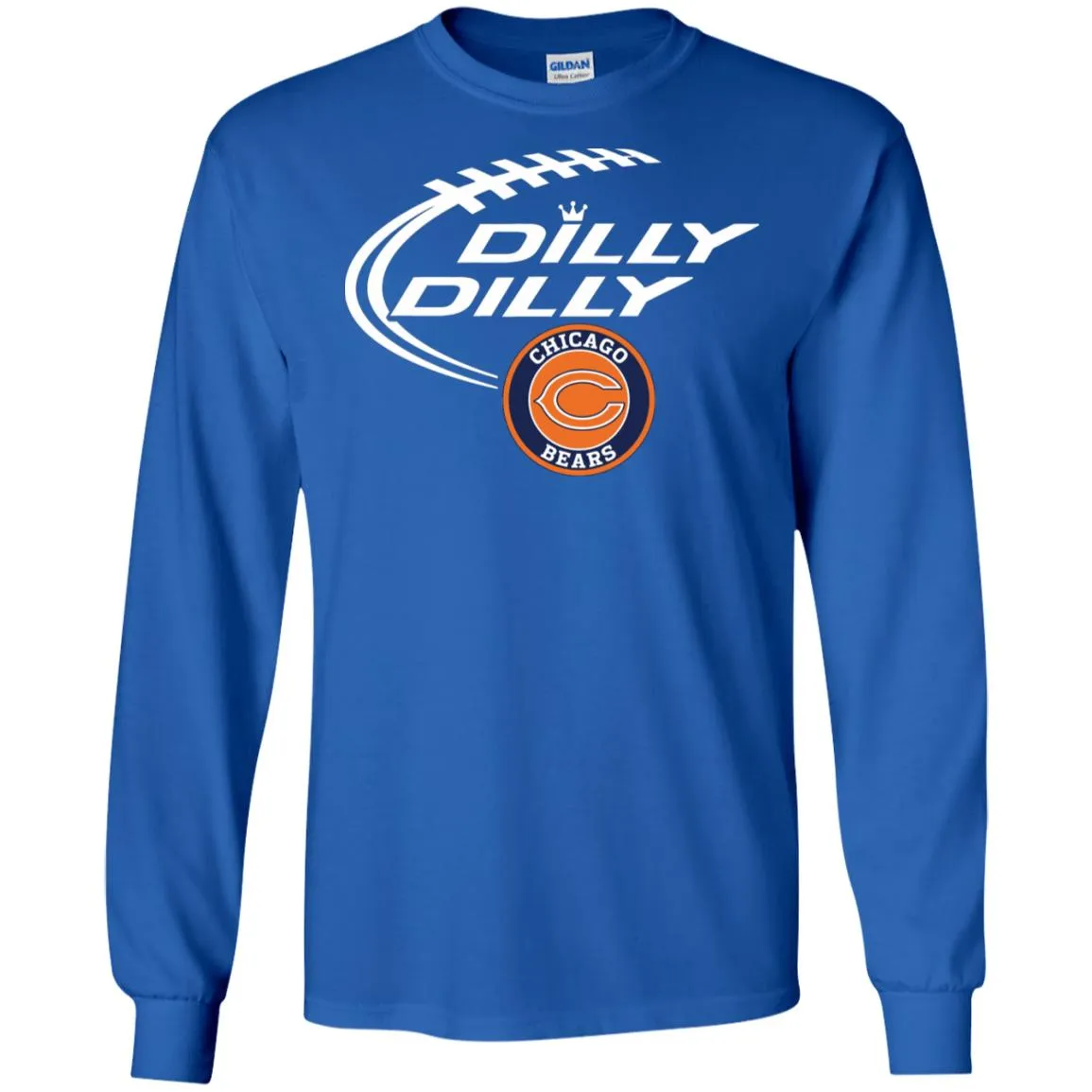Dilly Dilly Chicago Bears Nfl Football Men Long SLeeve Shirt