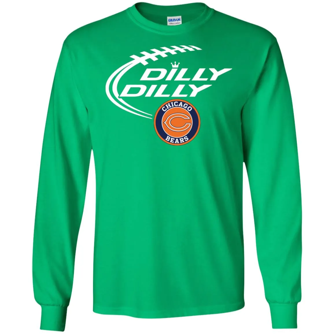 Dilly Dilly Chicago Bears Nfl Football Men Long SLeeve Shirt